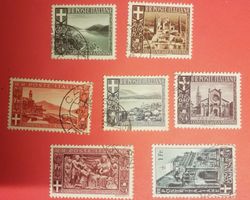 3557B) 6-12, Campione Landschaften und Kunstwerke selten