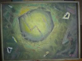 Konzeption - Öl auf Leinwand MF 94