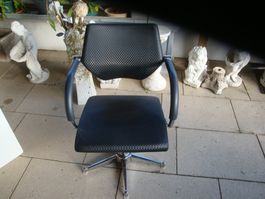 Coiffeurstuhl schwarz