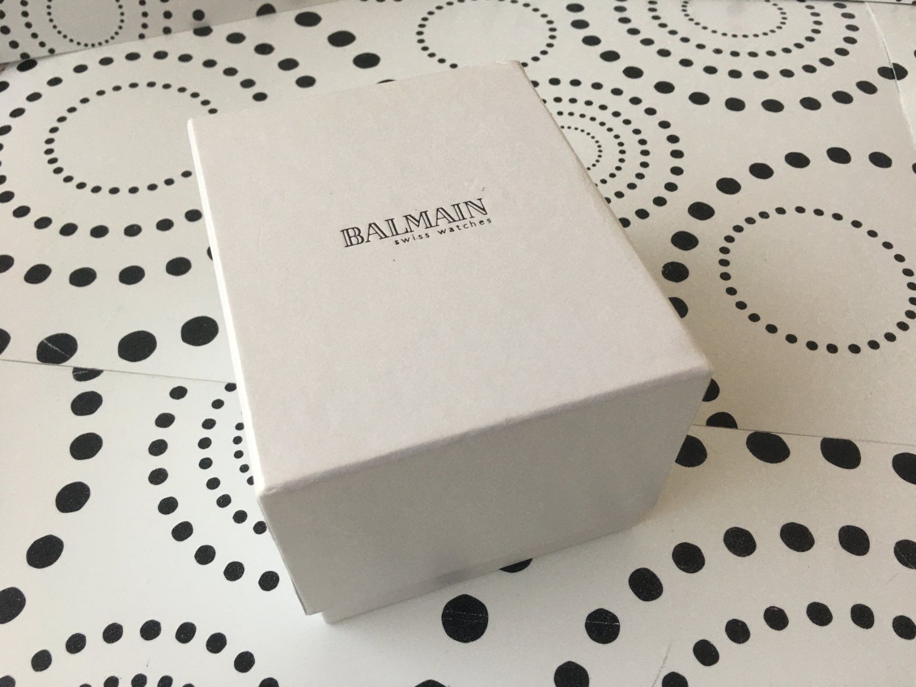 Balmain Uhrenboxen: PIERRE BALMAIN ORIGINAL - WATCH CASE BOX ECRIN ETUI !!! – Gebraucht aus Epalinges von dream-watch 5