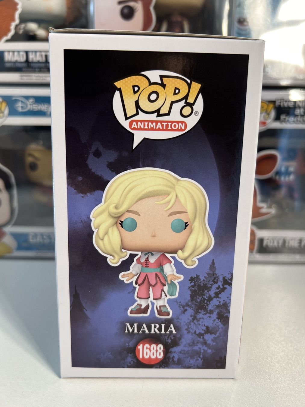 Funko Statuette: Funko POP! Animation Castlevania Nocturne Maria – Nuovo e nell'imballaggio originale da Le Mouret venduto da perfectbijou 1