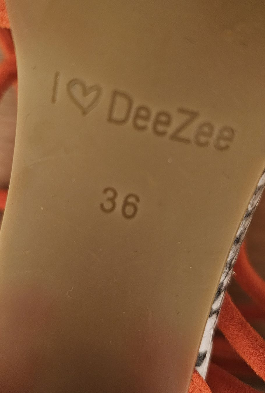 Damenschuhe: Sandale orange – Neu (gemäss Beschreibung) aus Aarburg von Nadineprader 3