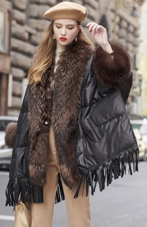 Luxus Poncho der extra klasse Einheitsgröße | Kaufen auf Ricardo