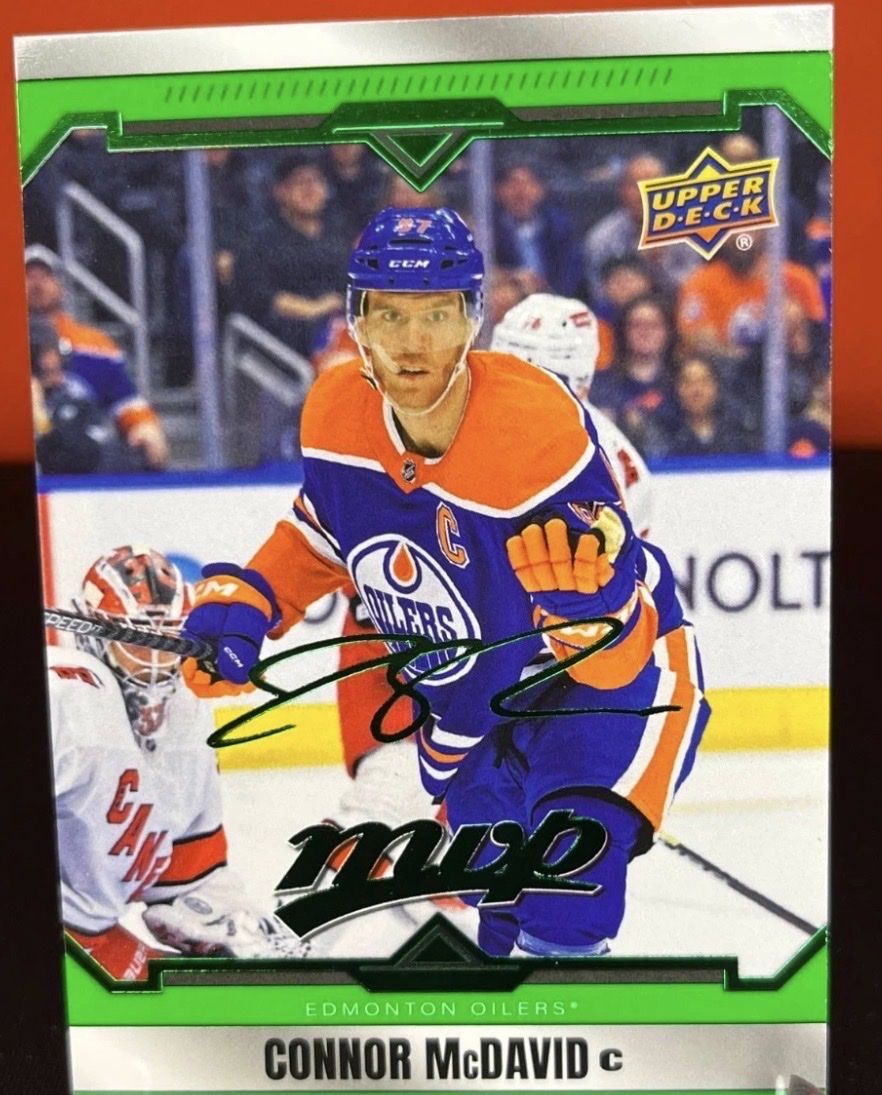 NHL Carte collezionabili: Connor McDavid Card – Usato da Rechthalten venduto da Trikot-master
