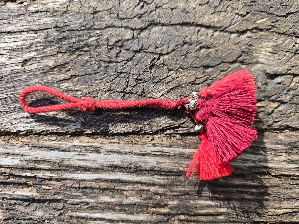 Tutte le decorazioni: Quaste Kordel rot – Nuovo (secondo la descrizione) da Romanshorn venduto da Rachacha
