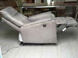 Relaxsessel, Elektrisch (Alcantara)