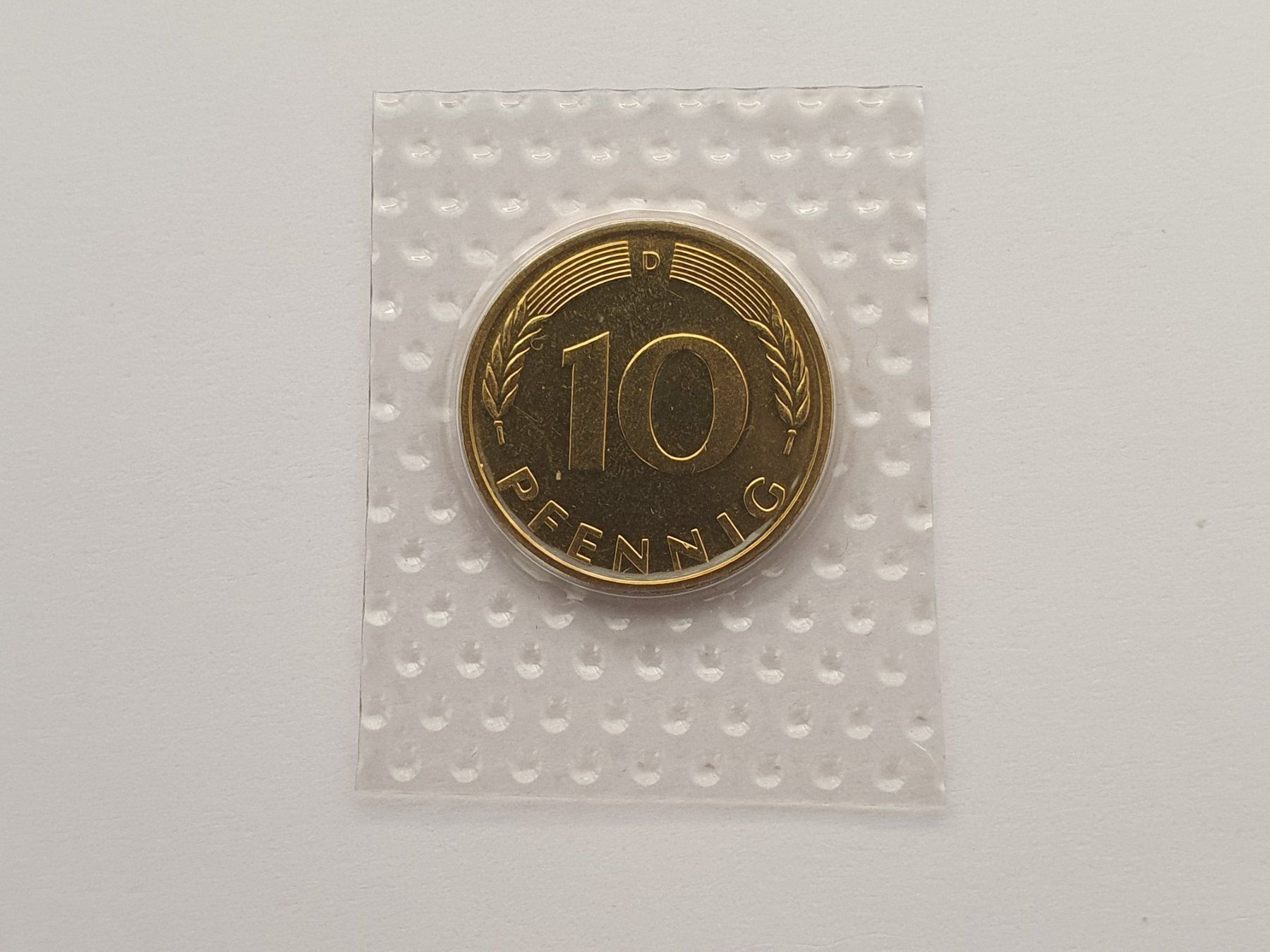 Tutti le monete: 10 Pfennig 2001 D Stgl – Nuovo (secondo la descrizione) da Pravidondaz venduto da LVtik