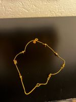 Courage Halskette Goldfarben Elegant Vintage