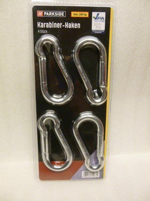 Attrezzatura da arrampicata: Crochet Mousqueton - Karabiner Haken  - 100%NEW – Nuovo e nell'imballaggio originale da Pambio Noranco venduto da Pol69