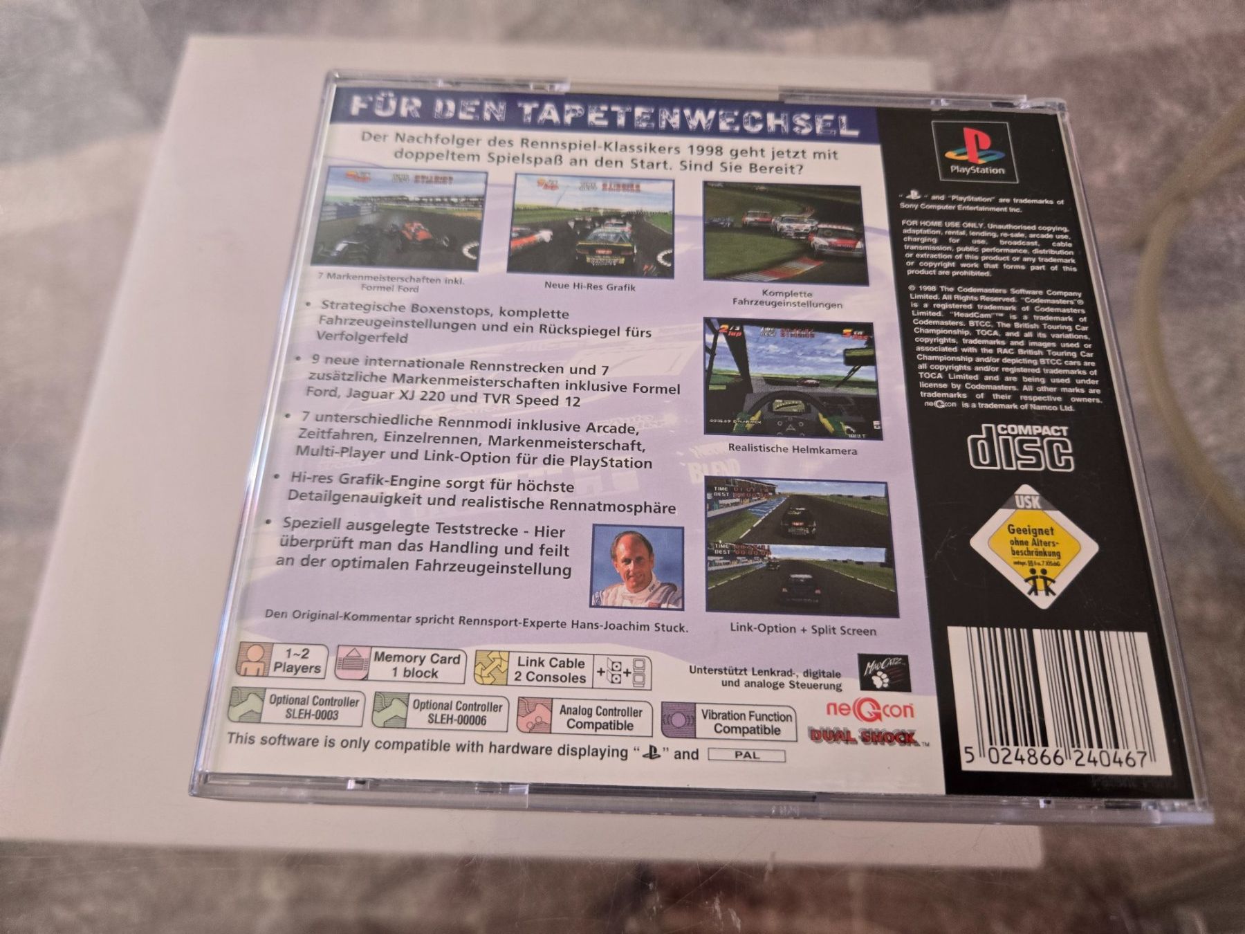 Spiele: TOCA Touring Cars 2 PS1 – Gebraucht aus Bussigny von Kfdlt 1