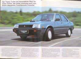 Prospekt Mitsubishi Tredia von 1982