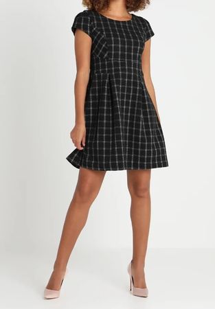 Black & White Nafnaf Checkered Dress. Size XS. Great deal!