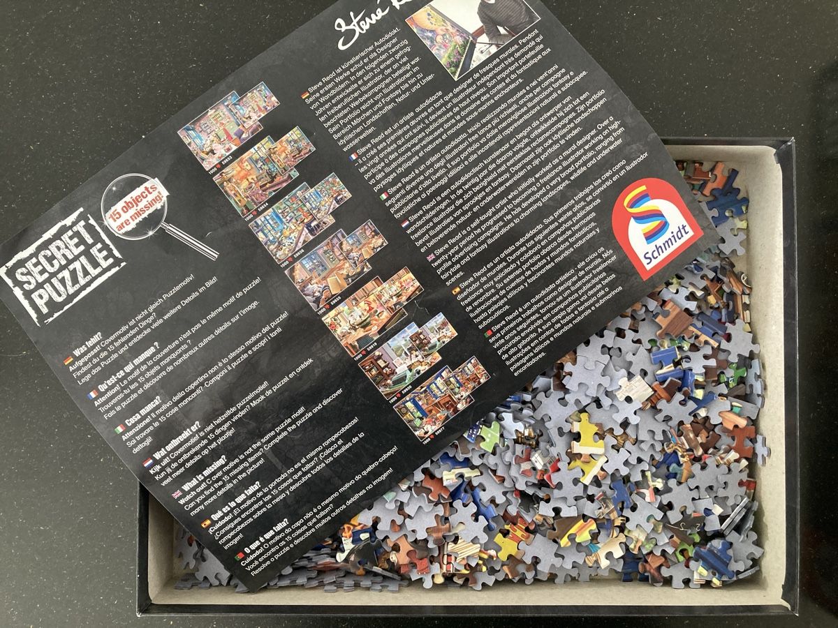 Puzzle: Schmidt Puzzle 1000 | Secret Puzzle – Usato da Engelburg venduto da NexTGenMac 1