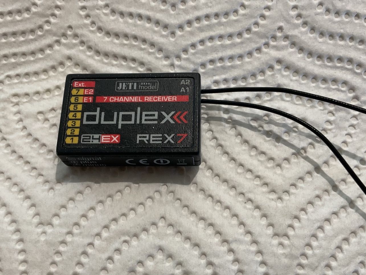 Jeti Receiver: Jeti Duplex REX7 7 Kanal Empfänger gebraucht – Gebraucht aus Thalwil von Mustang.California