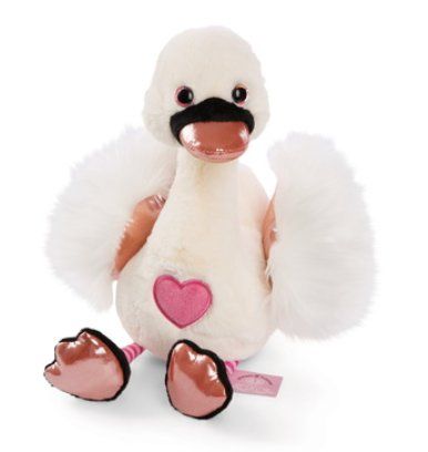 Nici Giocattoli: NICI Love Schwan weiss 35cm – Nuovo e nell'imballaggio originale da Birmensdorf ZH venduto da RehliAllerlei