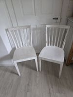 2 Stühle weiss Shabby Chic