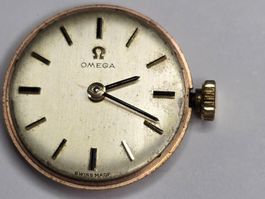 Omega Kaliber 620 Handaufzugswerk – Zifferblatt, Zeiger und
