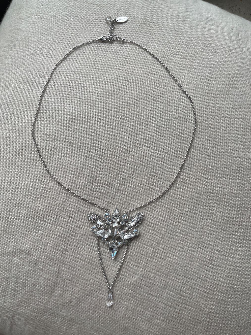 Ketten: Halskette mit viel Strasssteinchen ✨ – Neu (gemäss Beschreibung) aus Brütten von Rod816 2