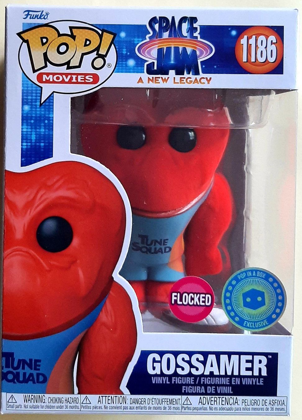 Funko Statuette: Funko Pop Space Jam Gossamer FLOCKED – Usato da Montet (Glâne) venduto da KOADA