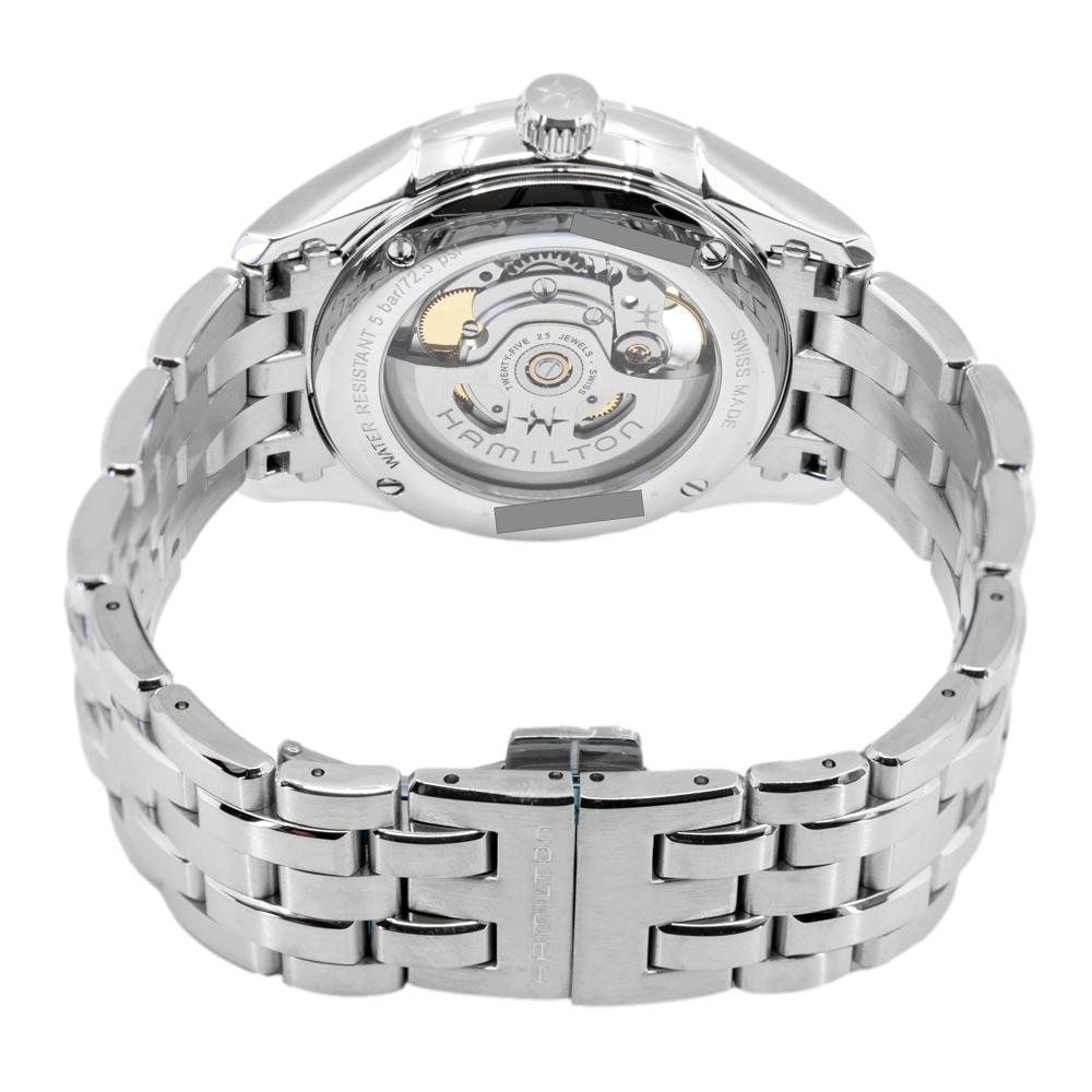 Hamilton Orologi: Hamilton Men's H32675150 OpenHearth Silver Dial Auto – Nuovo e nell'imballaggio originale da Schindellegi venduto da harveystore 3