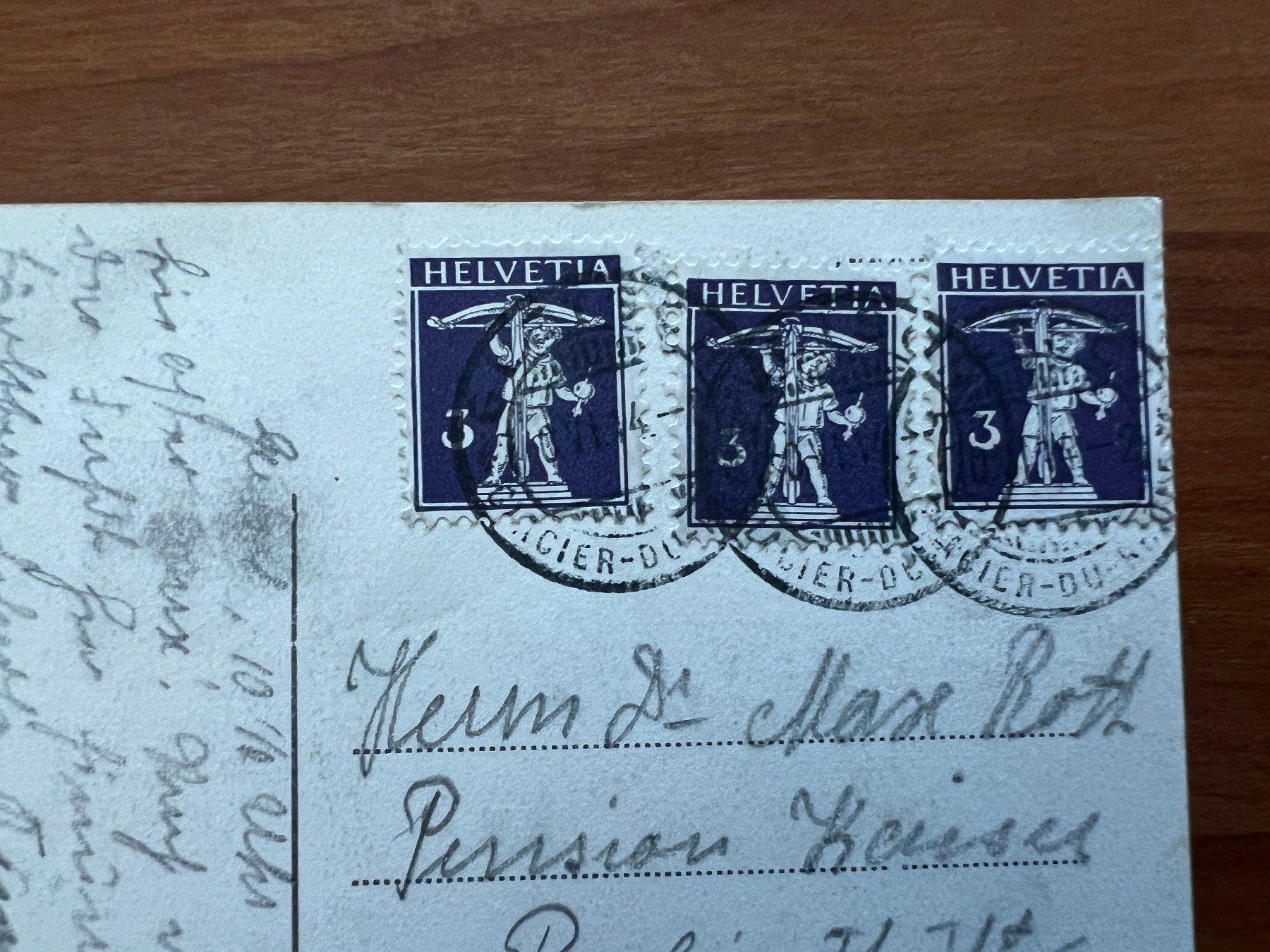 Cartoline postali: AK  1911 Rhonegletscher      (G2051) – Usato da Hinwil venduto da Sidi4 1