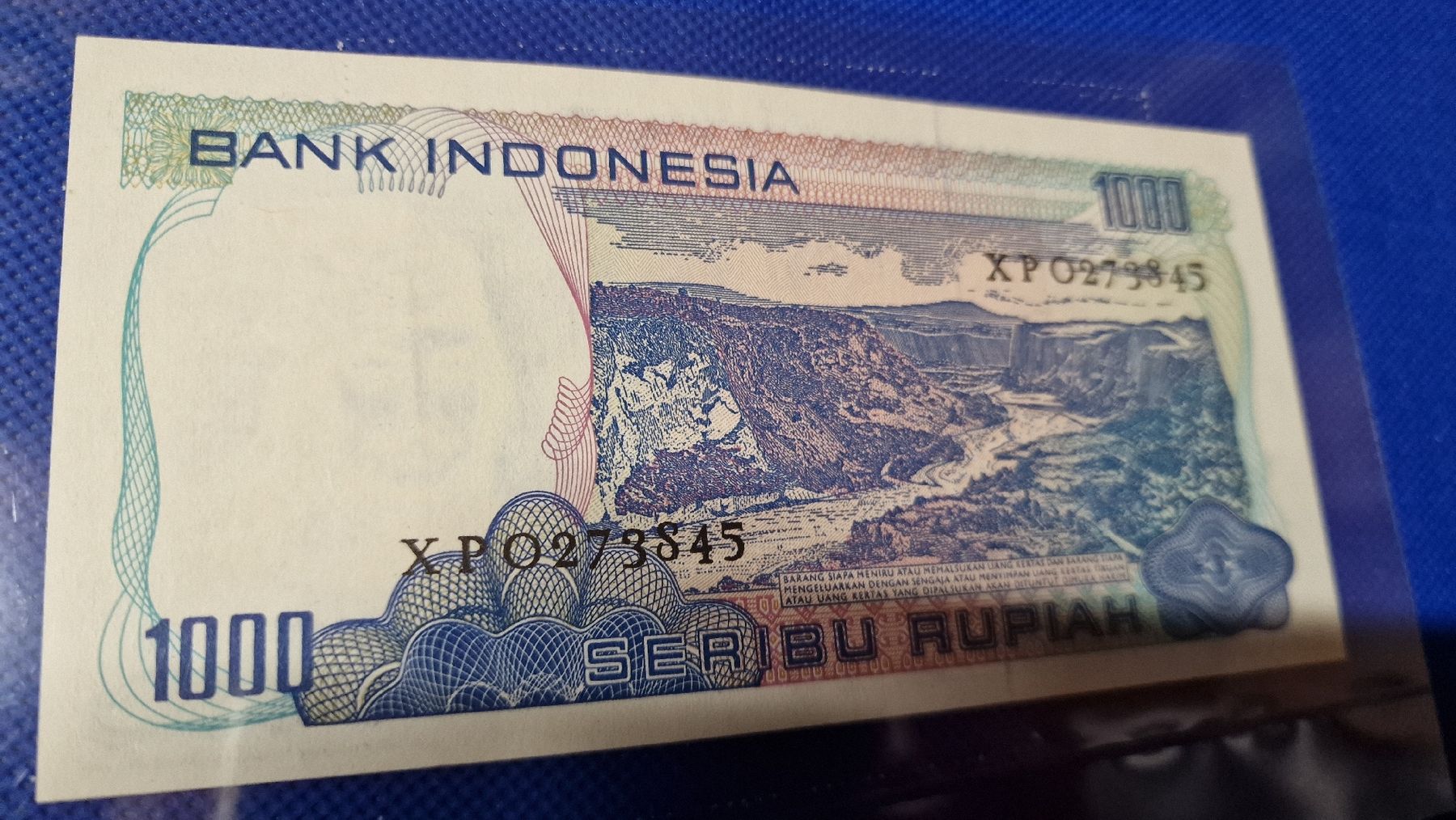 Banconote: Banknote Indonésia 1980 NEU – Nuovo e nell'imballaggio originale da Herisau venduto da Antiques.AR 1