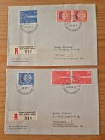 CH-R-Briefe nach Stuttgart aus 1959 Zustand gemäss Bilder