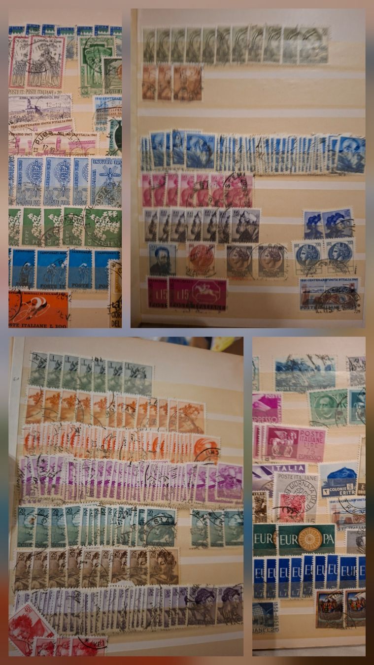 Tutti i francobolli: Briefmarken Sammlung Italien  – Usato da Balgach venduto da SIMEON27 2