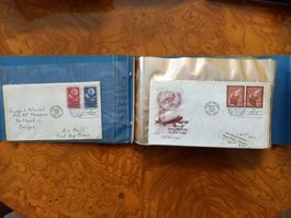 lot d'enveloppes de 100 enveloppes FDC ONU entre 1957-1960