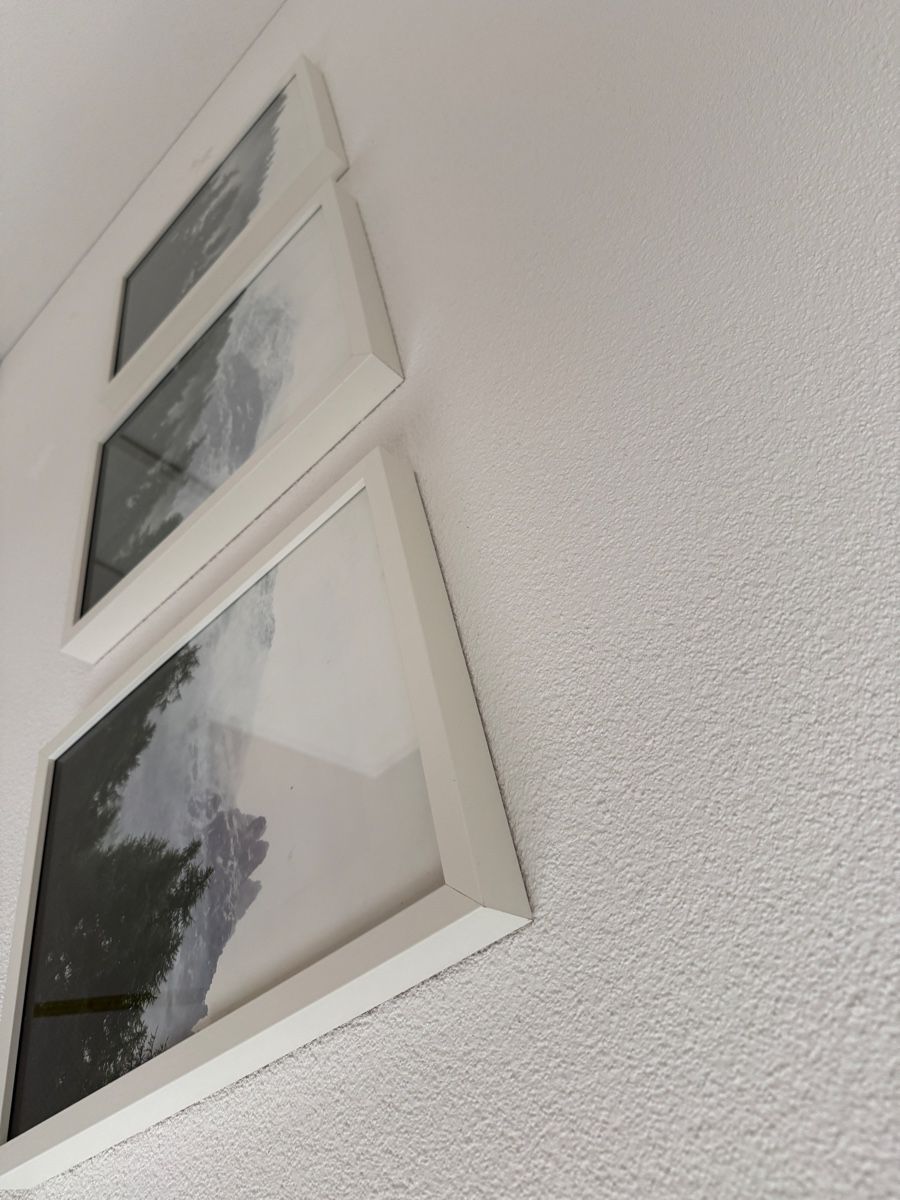 Foto & Immagini: 3er Set Wandbilder mit Rahmen, Waldmotive – Usato da Lenzburg venduto da Reniss_ 3