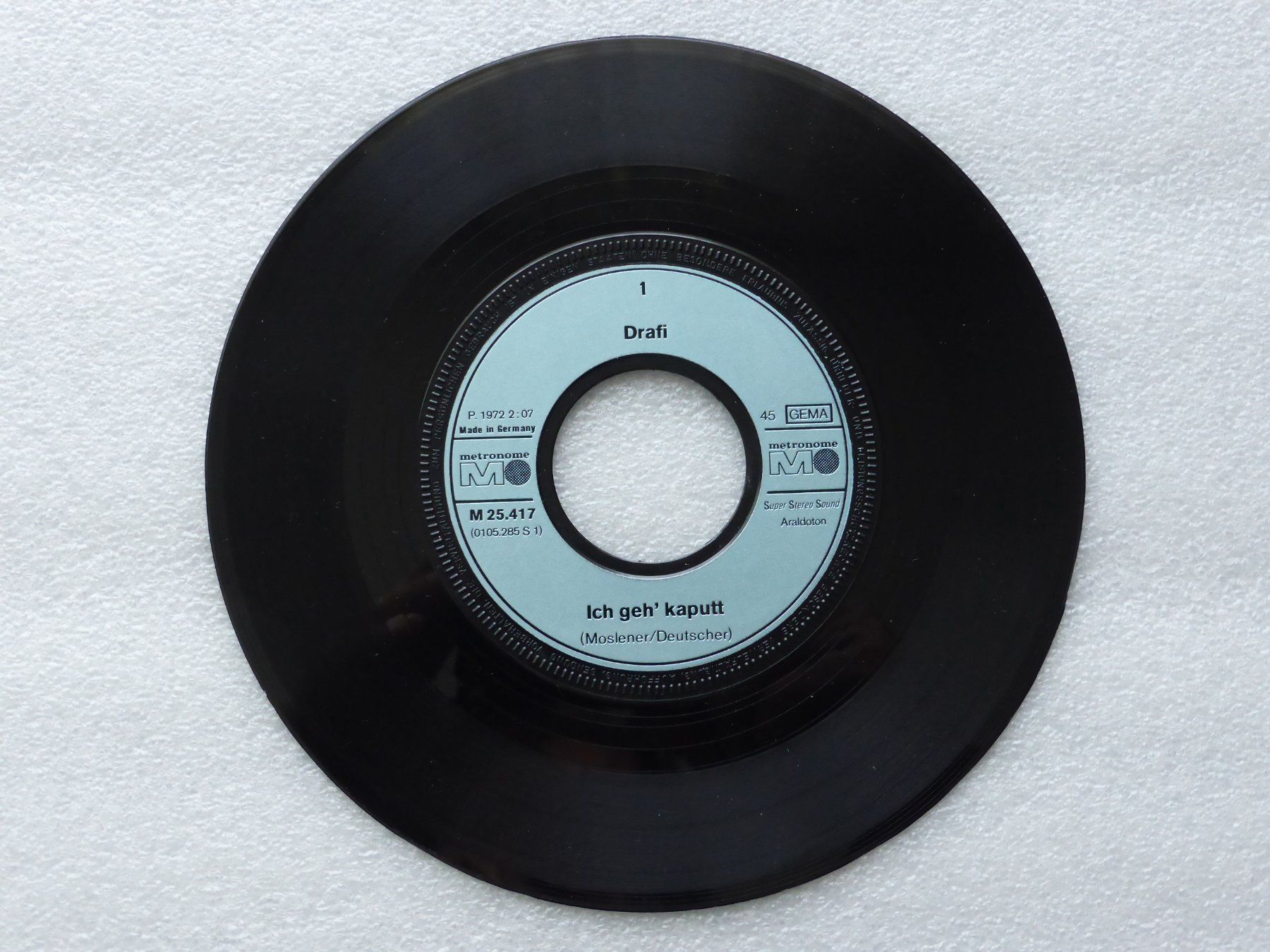Dischi in vinile: Vinyl Single   DRAFI – Usato da Küssnacht am Rigi venduto da Mondkinder 1