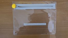2 x Stella McCartney Luxury Zip-Beutel - Transparent & Edel
