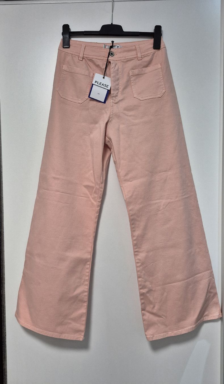 Please Jeans Jeans: Pantalon rose large Please - Taille M - New – Nuovo e nell'imballaggio originale da Villars-sur-Glâne venduto da snacks01