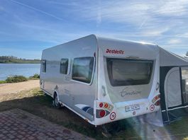 Gepflegter Wohnwagen inkl. 2 Vorzelte und Zubehör