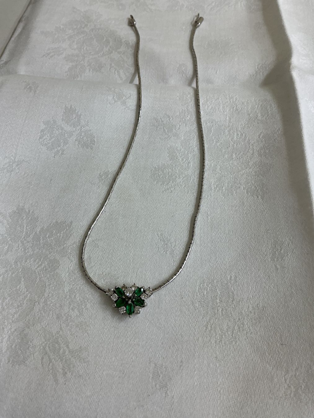 Catenine: Wunderschönes Collier 750 Weissgold – Usato da Bern venduto da vielerart 5