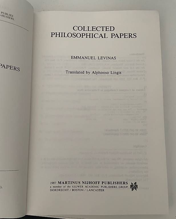 Bücher: Philosophie Buch Alphonso Lingis – Gebraucht aus Mumpf von lui_ms69 2