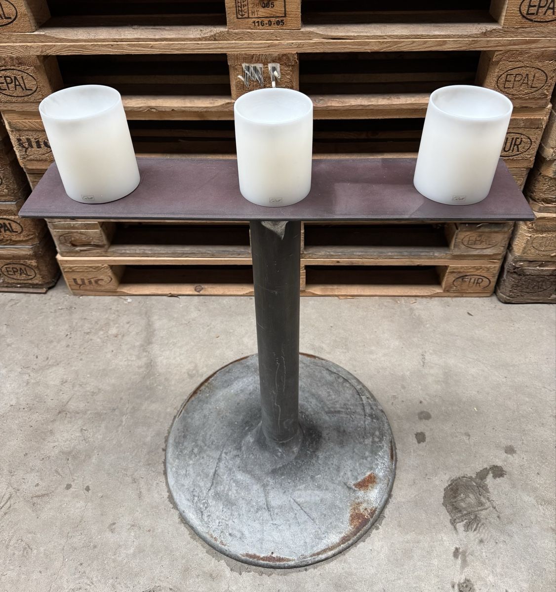 Portacandele: Kerzenständer upcycling – Usato da Kemptthal venduto da Schnappsdir