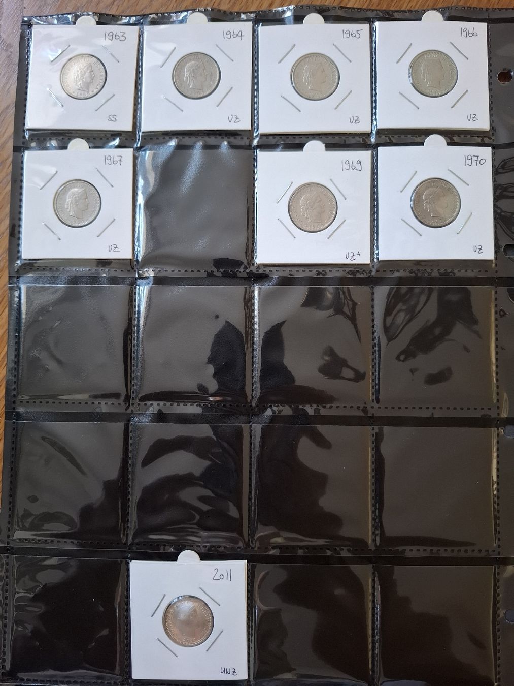 Tutti le monete: 20 Rappen Sammlung nr.31 – Usato da Hunzenschwil venduto da Hardrock6 3