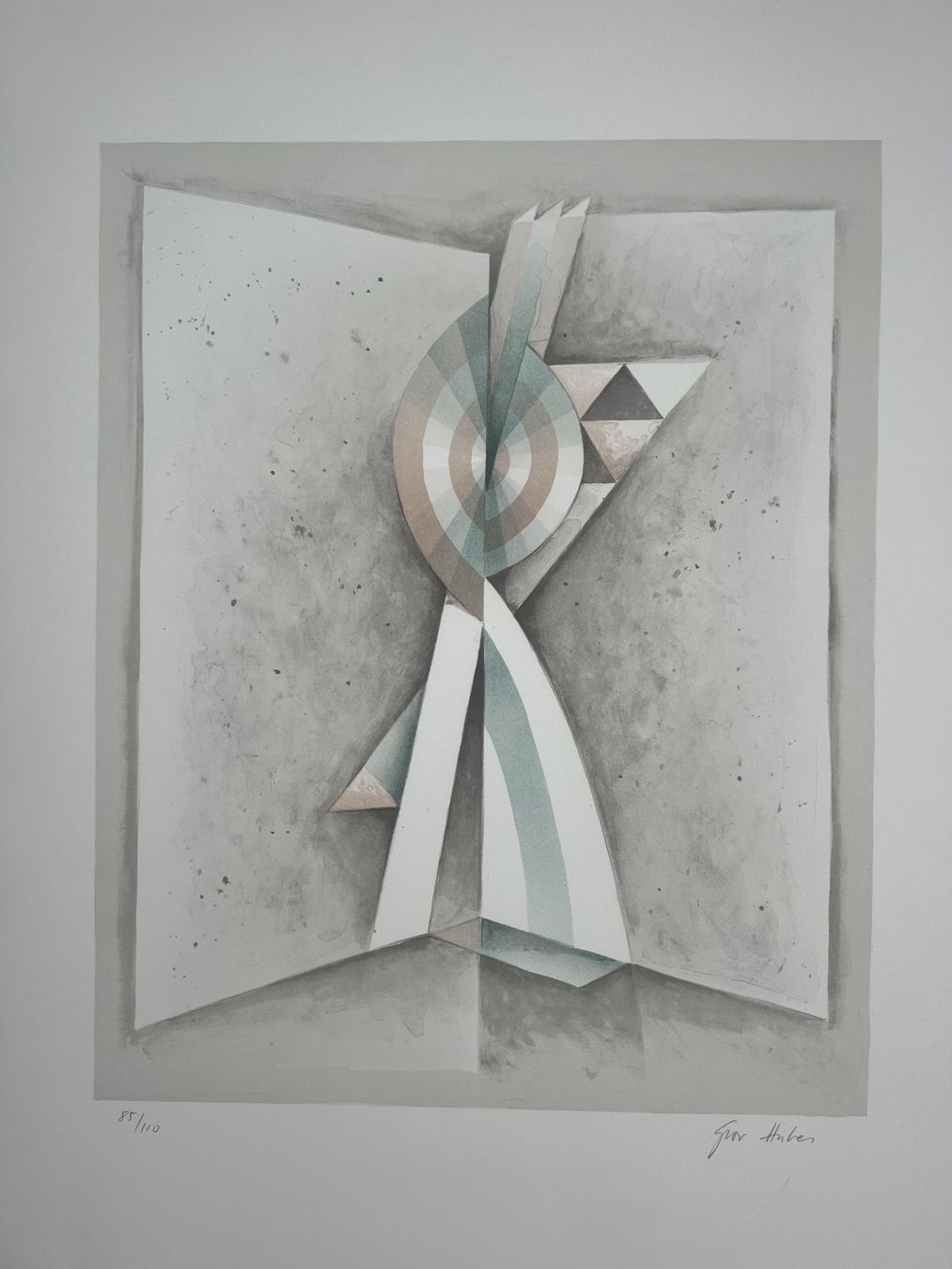 Grafica & Litografie: Giovanni Huber, handsigniert, nummeriert – Usato da Rain venduto da Pic-Ass