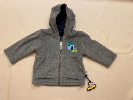 Sigikid Fleecejacke Gr 62 Baby Jacke Fleece unisex grau Baby