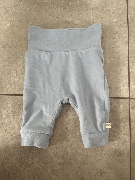 Sterntaler GOTS Hose Emmi Corredino per Bambino e Neonato, Azzurro, 2 Mesi Unisex-Bimbi
