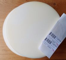 1 Schaumstoffpolster, rund, 40cm Durchmesser x 4cm Höhe, neu