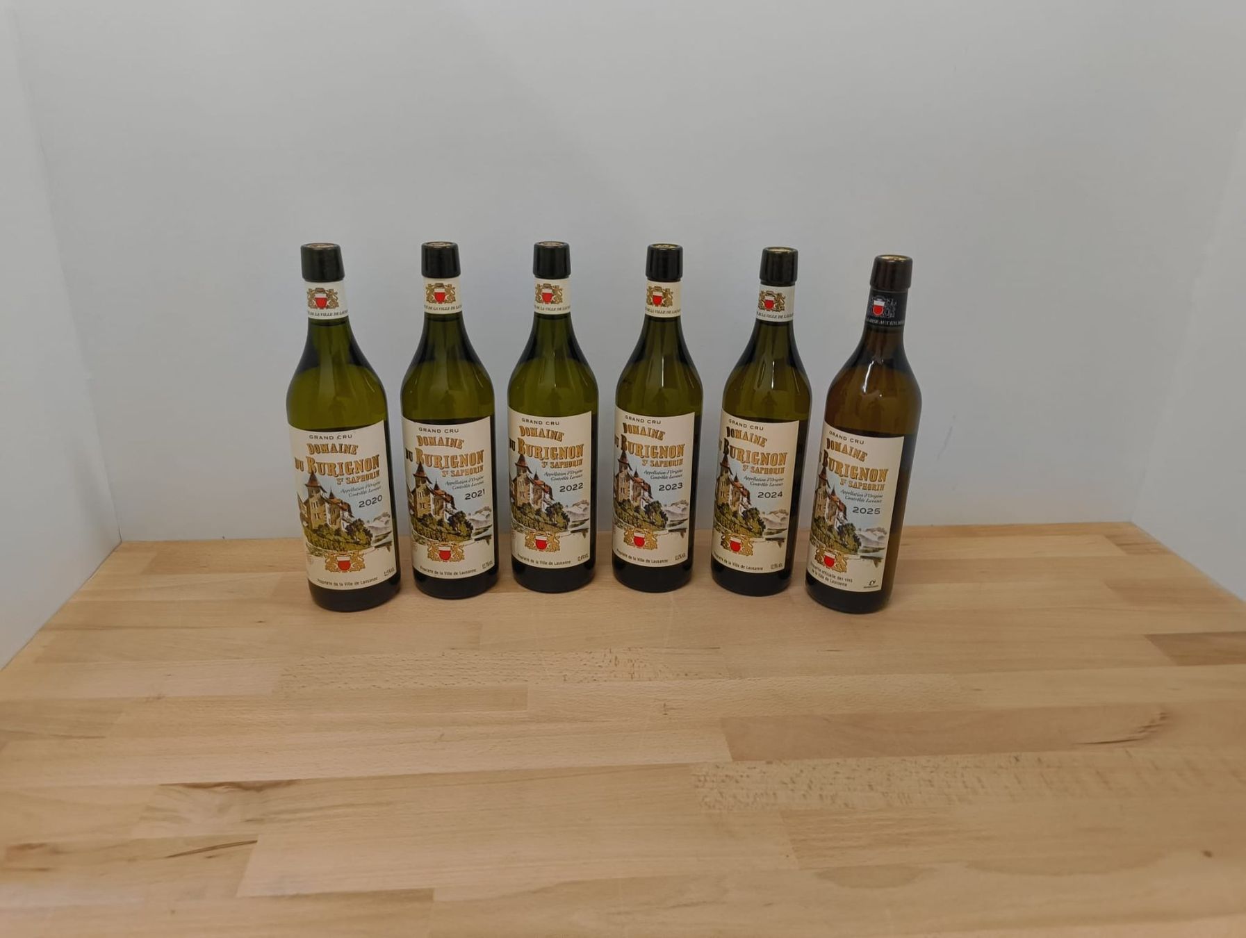 Wein: Unique! Verticale de Burignon 2020-2025 – Neu und originalverpackt aus Romont FR von MedBoy