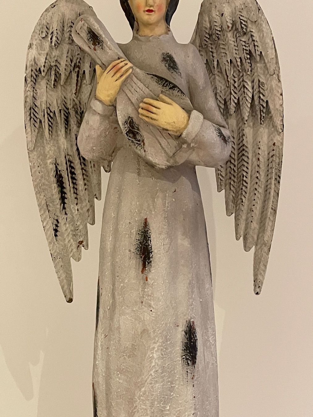 Statuette: Grosse Engelfigur mit Mandoline/Neu – Nuovo e nell'imballaggio originale da Volketswil venduto da rubin74 3