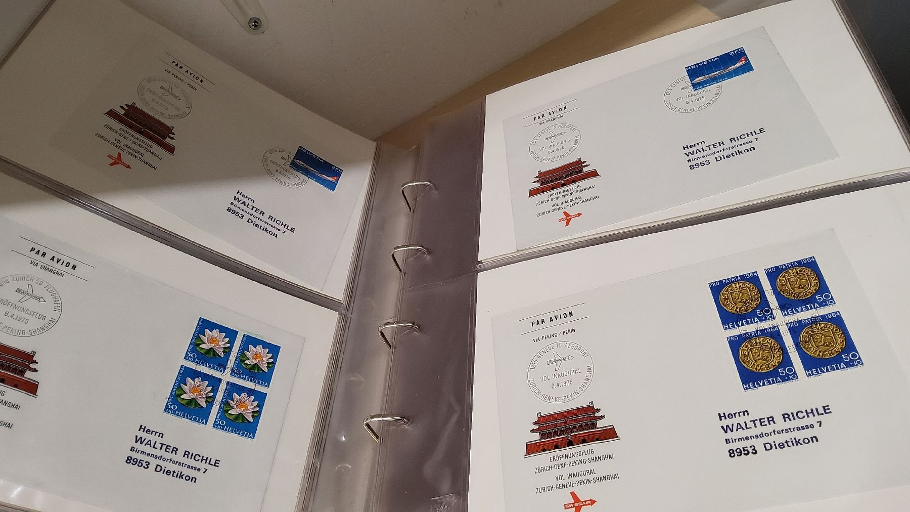 Tutti i francobolli: Briefmarkensammlung Schweiz, vielseitig, – Usato da Herisau venduto da Nluanalucas 2