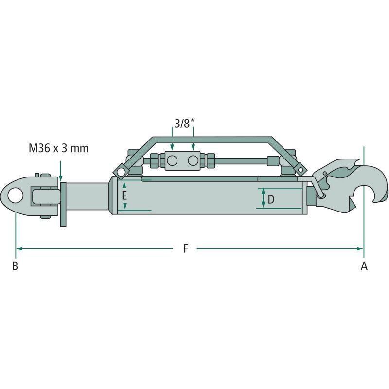Tutti gli attrezzi: Hydraulischer Oberlenker Kat 3 – Nuovo e nell'imballaggio originale da Bottighofen venduto da zaap 1