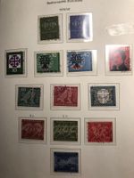 13 timbres 1959/60 Allemagne RFA