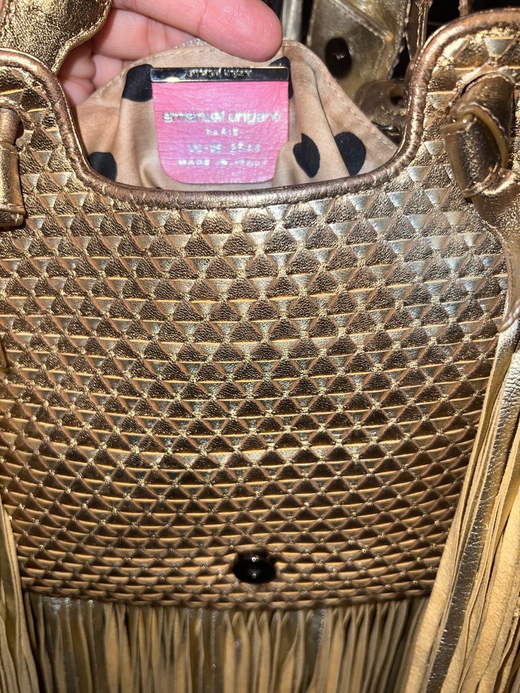 Borse da donna: Emanuel Ungaro vintage shoulder bag – Usato da Genève venduto da val_rp9x 4