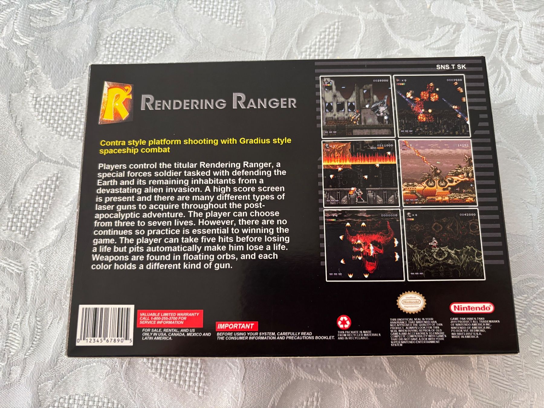 Giochi: Rendering Ranger (CIB) – Usato da Frenkendorf venduto da gelbeZinnie 2