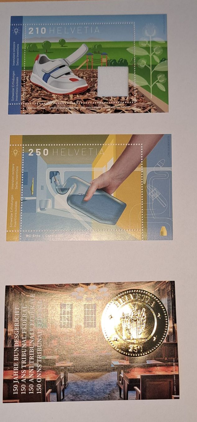 Tutti i francobolli: Schweizer Briefmarken Blöcke / Einzelmarken ** – Nuovo (secondo la descrizione) da Bellikon venduto da cebas23 2